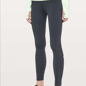 Fast N Free nulux 7/8 leggings color: melanite